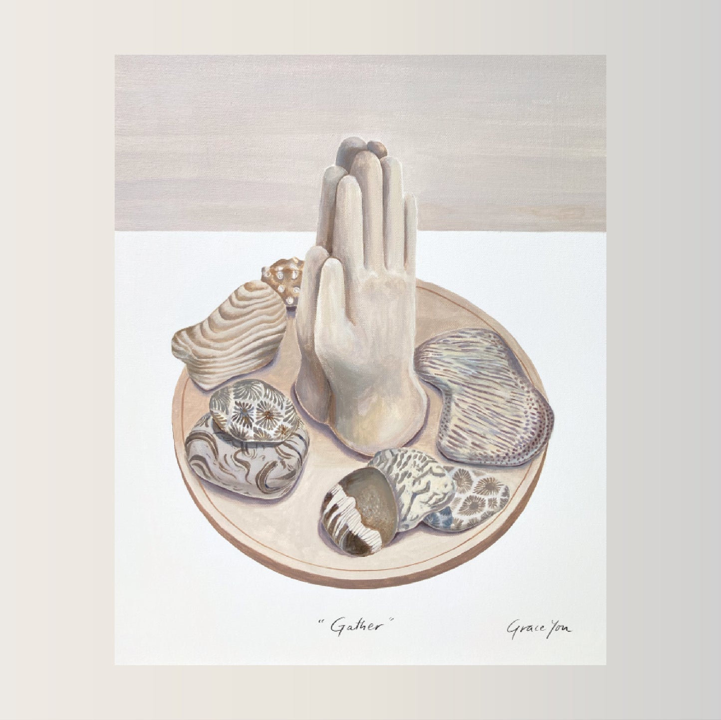 Art Print and Framed Canvas || "Gather"