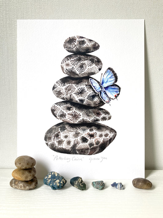 ART PRINT || Leland Blue Butterfly