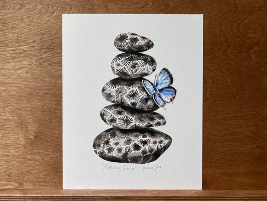 ART PRINT || Leland Blue Butterfly