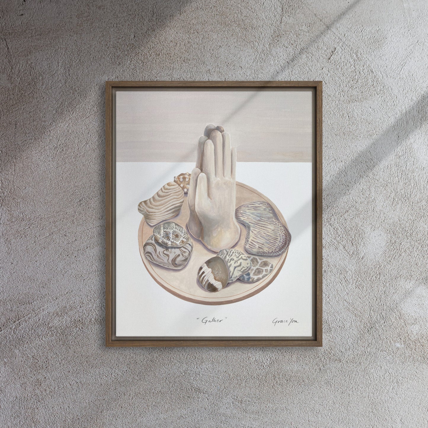 Art Print and Framed Canvas || "Gather"