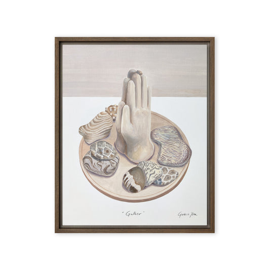 Art Print and Framed Canvas || "Gather"