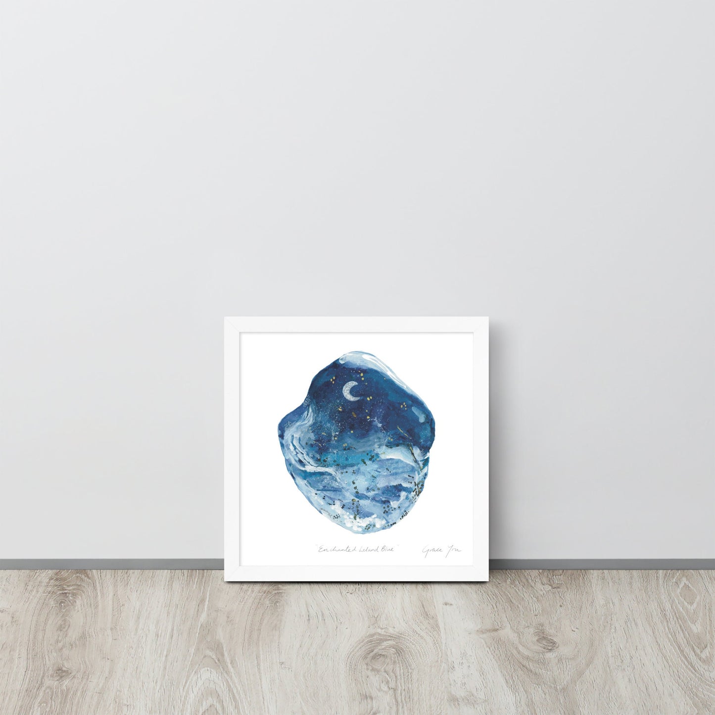 ART PRINT || "Enchanted Leland Blue"