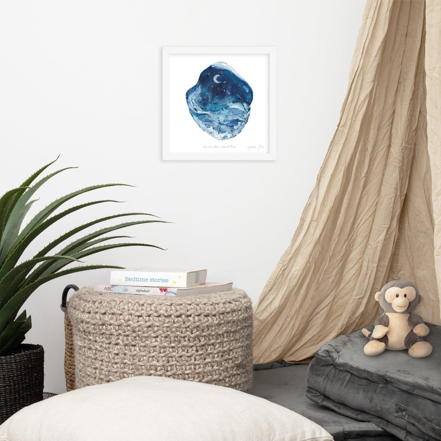 ART PRINT || "Enchanted Leland Blue"
