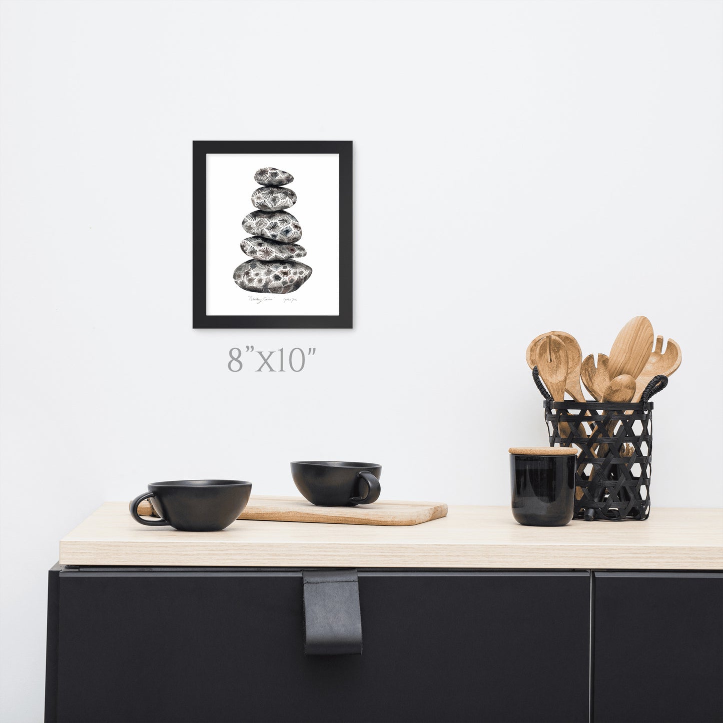 ART PRINT || "Petoskey Cairn"