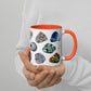 Michigan Stones Mug with Color Inside