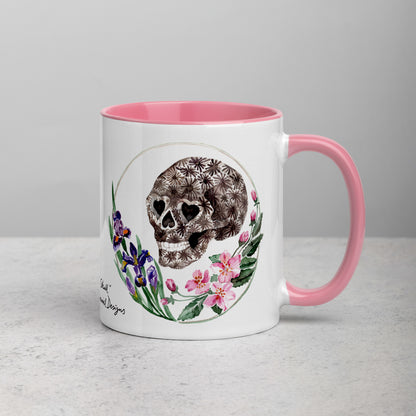Mugs featuring "Petoskey Stone Skull"